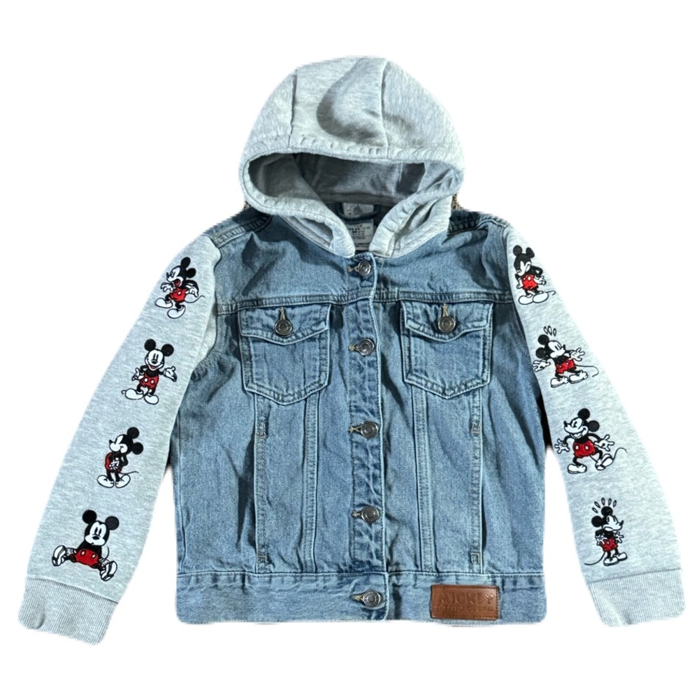 Disney Store Mickey Mouse Varsity Jacket Size 5/6
